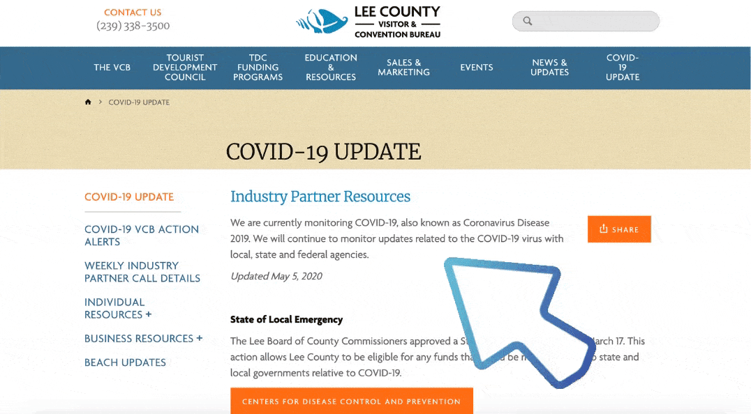 LeeVCB.com COVID-19 Update