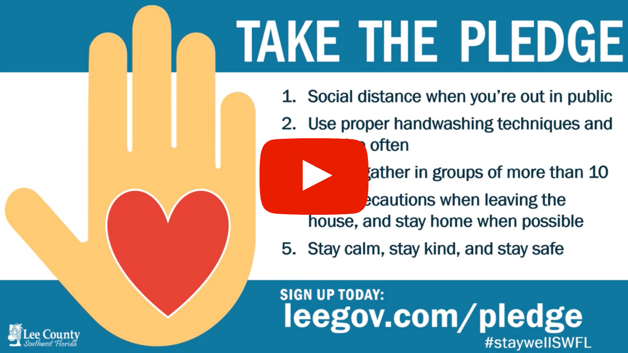 Updated Lee County Take the Pledge Video