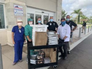 Angelina's Ristorante donates meals to healthcare workers