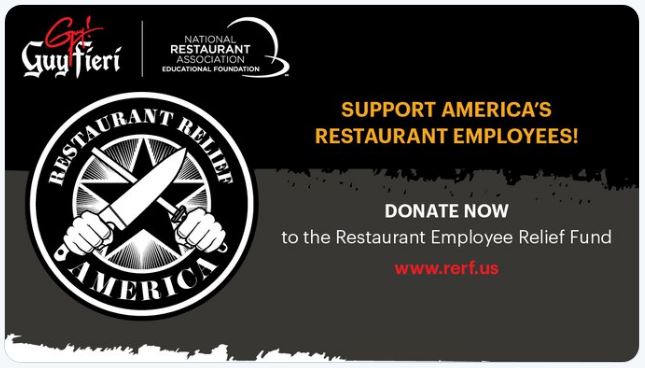 Restaurant Relief America campaign