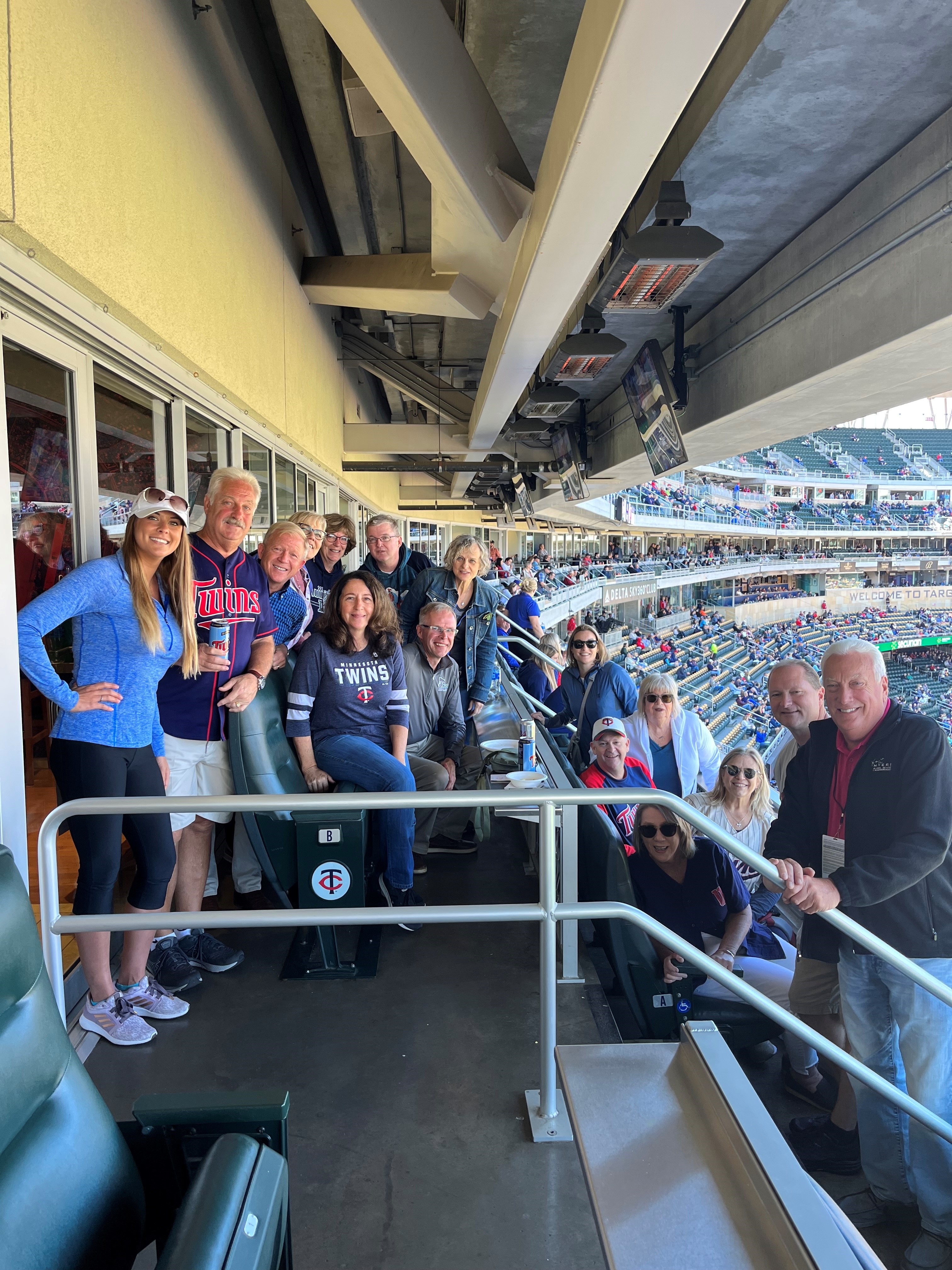 Wonderful networking experience at Target Field in Minneapolis with Jerry Terp